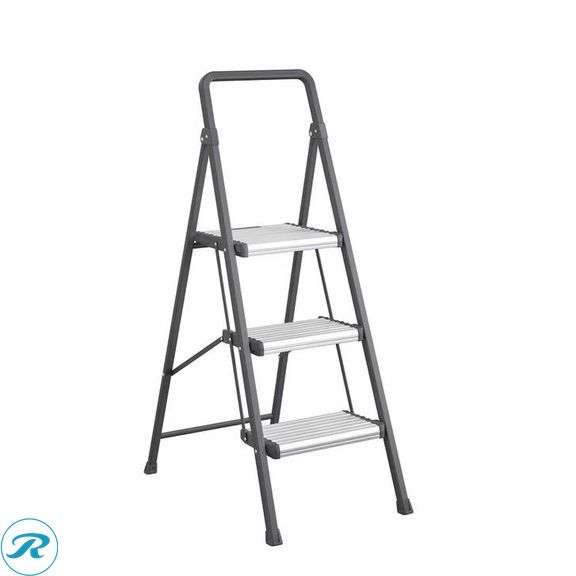 Cosco 3-Step Folding Step Stool, 250 Lbs Load Capacity - Like New/Small scrapes