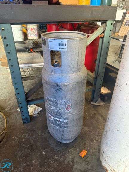 (1) Manchester DOT 4E240 Aluminum Propane Cylinder, Gas