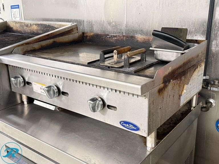 Atosa Cook-Rite 36in Commercial Griddle, Gas