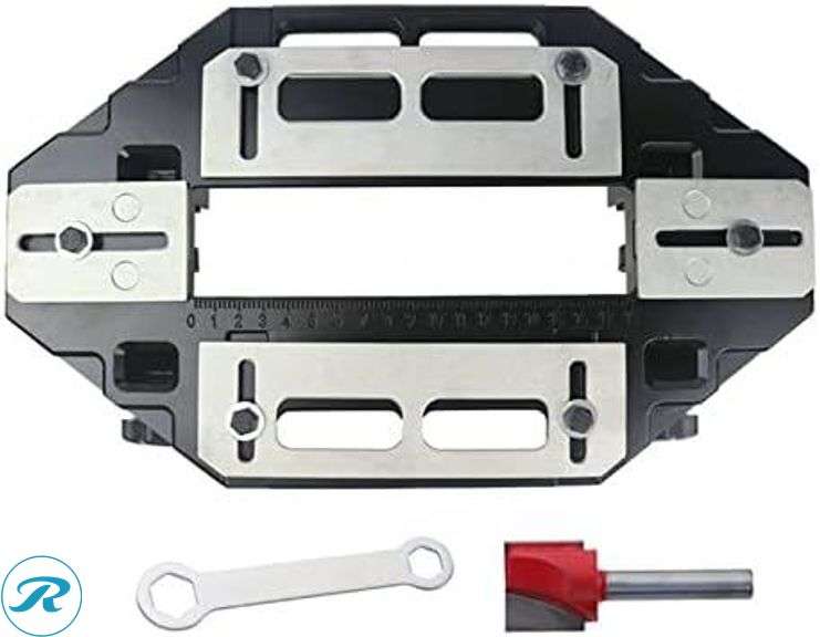 Vevor Wood Door Hinge Hole Opener, Positioning Slotter, Lock Guide Plate, Spanner - New