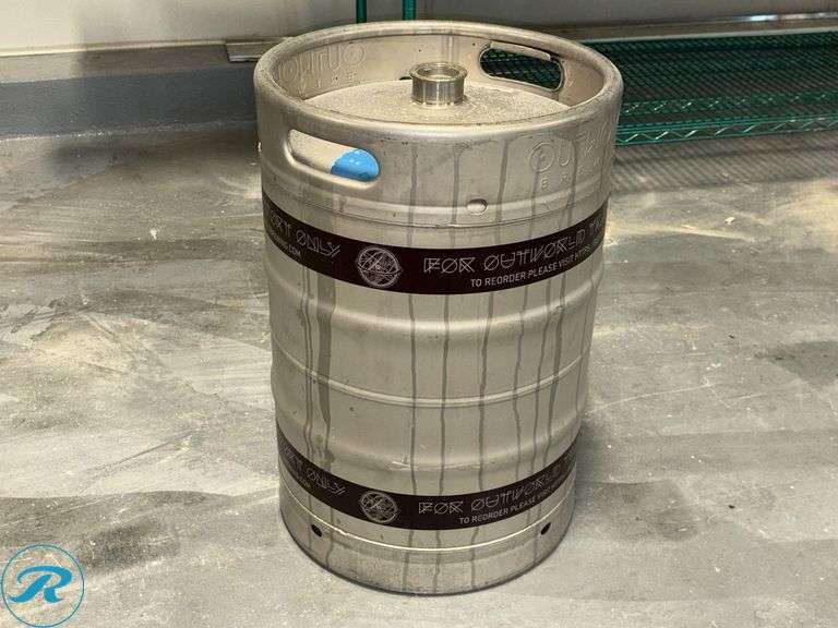 Group of Stainless Steel Half Barrels Kegs