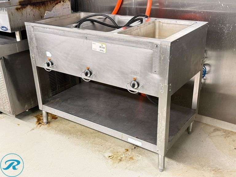 Duke 3-Well Electric Steam Table