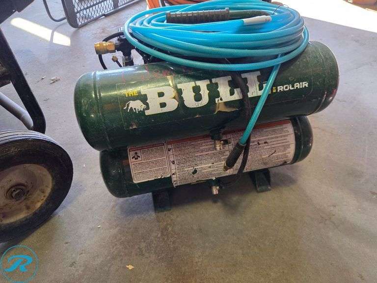 Rolair The Bull Electric Air Compressor With Hose