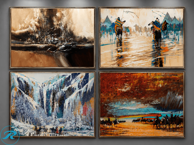September 8, 2026 - Artwork From Cherry Creek North Estate Selling Within The Model Home Furniture Auction