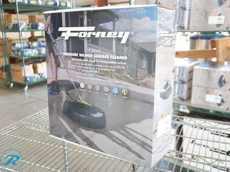 Forney 75171 Dual Nozzle Pressure Washer Surface Cleaner, 16 Inch