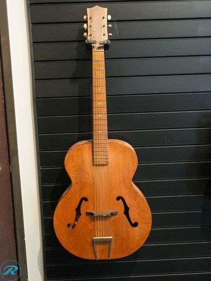 Archtop Acoustic Guitar With Case