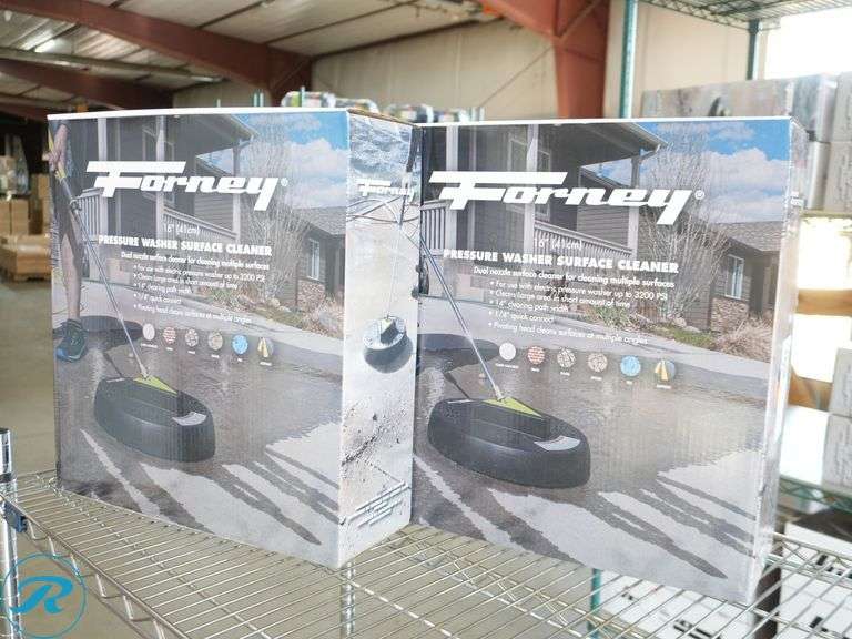(2) Forney 75171 Dual Nozzle Pressure Washer Surface Cleaners, 16 Inch