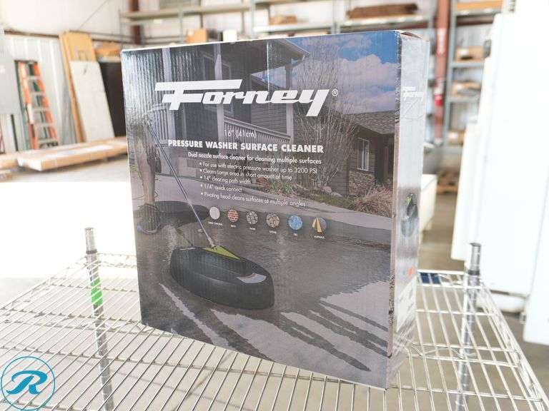 Forney 75171 Dual Nozzle Pressure Washer Surface Cleaner, 16 Inch