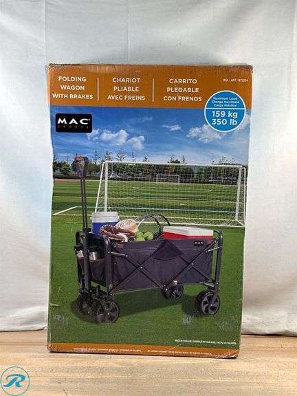 Mac Sports XL Folding Wagon With Brakes - Used