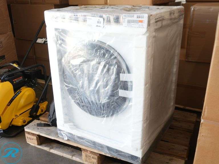 Samsung WW25B6900AW Front Load Washer, White, 120V