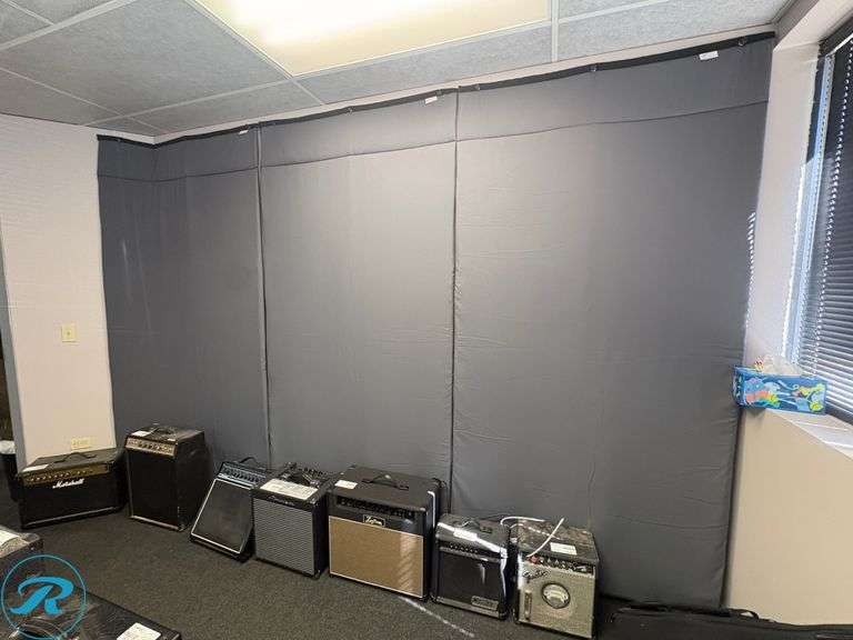 (14) Soundproofing Panels, 8’ x 4’