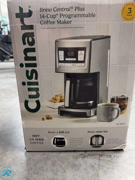 Cuisinart Brew Central Plus 14-Cup Programmable Coffee Maker - Light Used