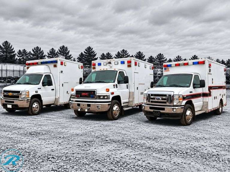 October 7, 2026 - Ambulances From Local Municipalities Selling Within The Government / Fleet Vehicles and Equipment Auction