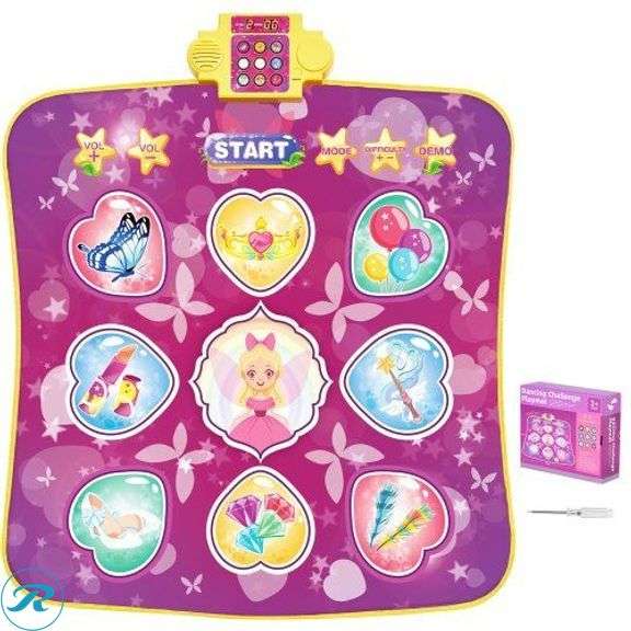 VEVOR Dance Mat, 9-Button Rhythm Step Pad With 3 Game Modes, Adjustable Volume - New