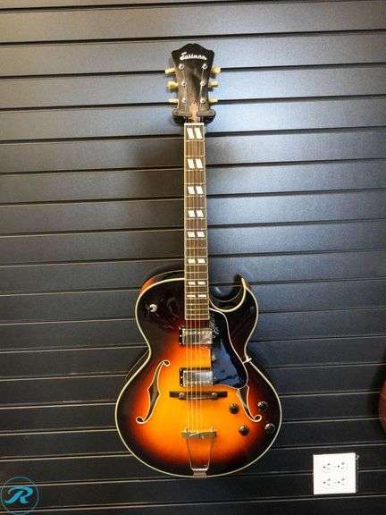 Unused Eastman AR372CE Electric Guitar With Case
