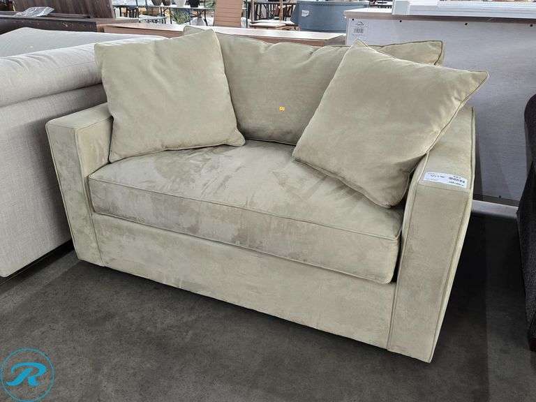 Camden Collection PA-6251 Twin Sleeper Chair With Cushions, 55" x 36"