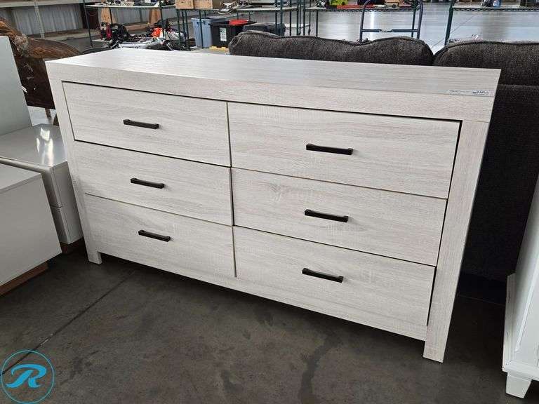 Coaster 207053 6-Drawer Dresser, 58-1/2" x 16-1/2"