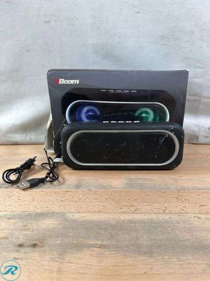 2Boom Torrent Portable Wireless Bluetooth Speaker Black - Used/Scratches/MarkStains