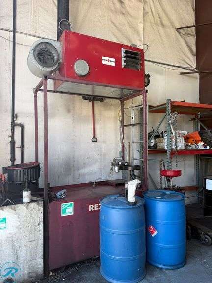 Clean Burn CB-1750 Waste Oil Furnace, 170,000 BTU, 120V with Waste Oil Tank