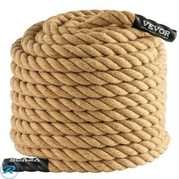 Unbranded 1"x100FT Gym Climbing Rope Fitness Strength Training Rope Home Exercise - New