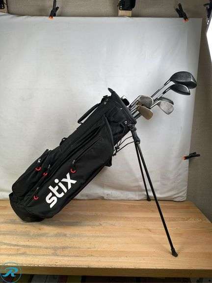 Stix Golf Stix 10-Piece Golf Club Set - Used/Scratches/Marks/Missing (1) Culb