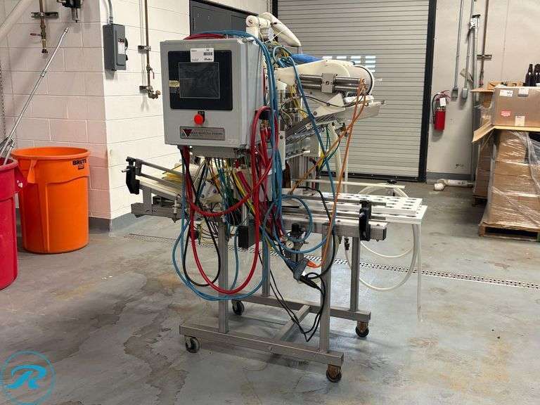 Meheen Merlin 6-Head Portable Bottling Line, S/N: 6M220IA091011