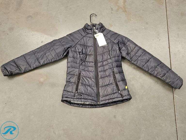 Columbia Omni-Heat Black Puffer Jacket, Size Small