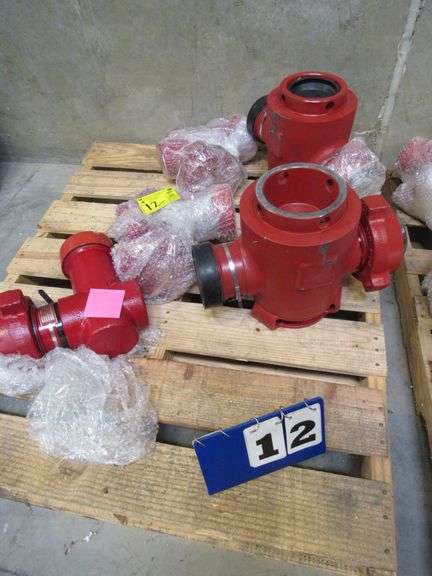(2) 3" PLUG VALVE, (3) ELL MXF 3"