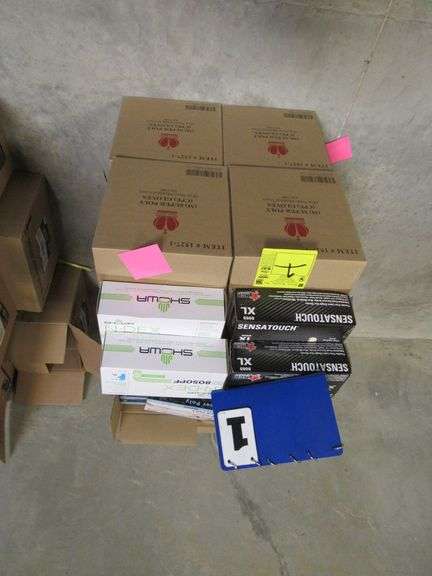 (19) BOXES OF SUPER POLY GLOVES, MEDIUM