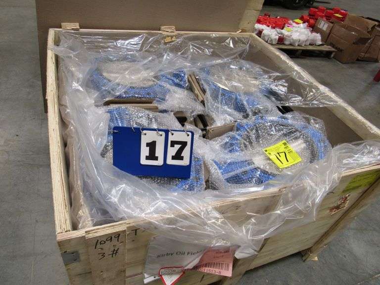 (1) CRATE OF 10" BUTTERFLY VALVES, TXGDAL9162918V, APPROX. (24) TOTAL
