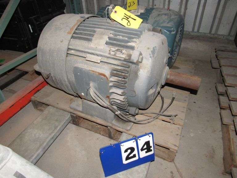ELECTRIC MOTOR, PLATE NOT READABLE (LOCATED AT 12900 BAY PARK ROAD, PASADENA, TX IN WAREHOUSE 3)