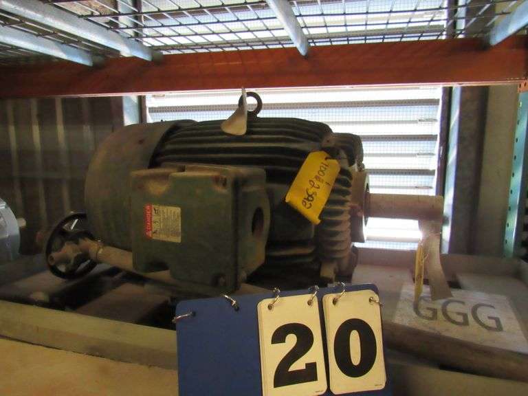 MOTOR, PLATE NOT READABLE (LOCATED AT 12900 BAY PARK ROAD, PASADENA, TX IN WAREHOUSE 3)