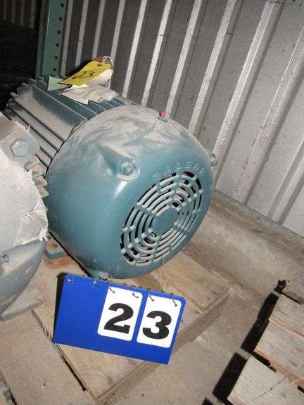 BALDOR MOTOR, 50 HP, 230/460 VOLTS, 3 PHASE (LOCATED AT 12900 BAY PARK ROAD, PASADENA, TX IN WAREHOUSE 3)