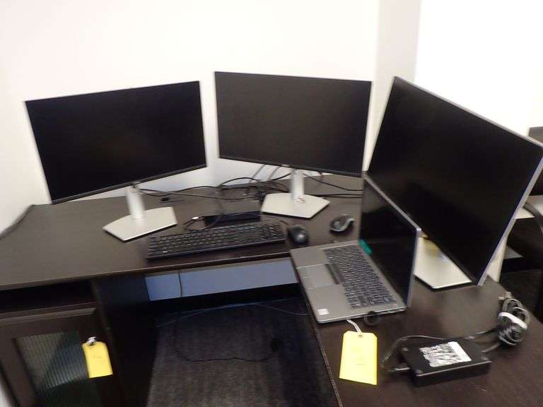 ASSORTED OFFICE FURNITURE / COMPUTER EQUIPMENT Rosen Systems