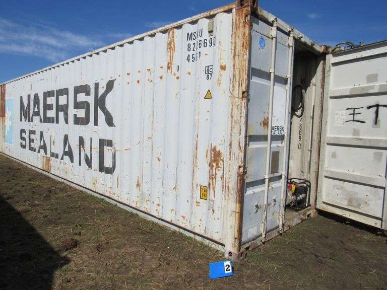 EMPTY, STORAGE CONTAINER, 40', TYPE 1AAA-10HC40-57G *DELAYED PICK-UP*