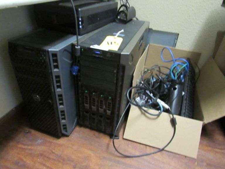 LOT, (1) LEXMARK COPIER XM5263, (3) VOSTRO DELL PCs, (1) PC EMACHINES