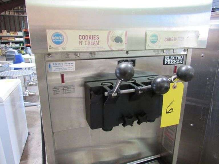 HC DUKE & SON ELECTRO FREEZE YOGURT MACHINE MDL SL500132, STAINLESS