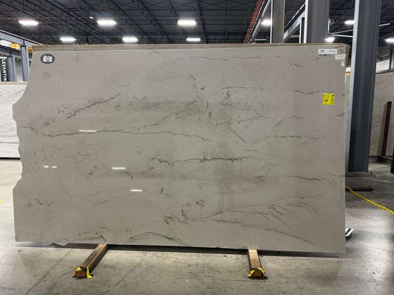 QUARTZITE SLAB 3WSK - WHITE SILK