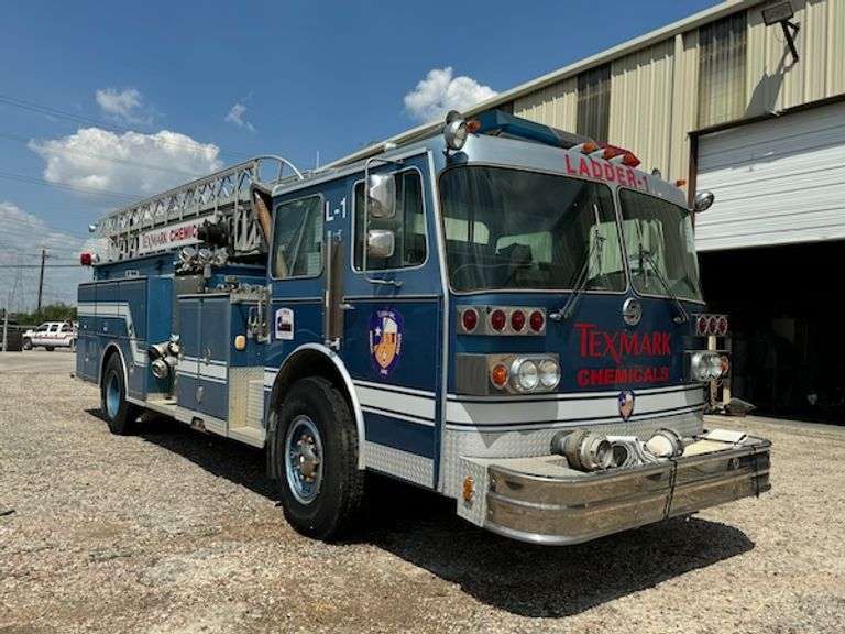 1986 SUTPHEN MODEL M-TOWER FIRE TRUCK VIN 1S9A5LFD6G2003374