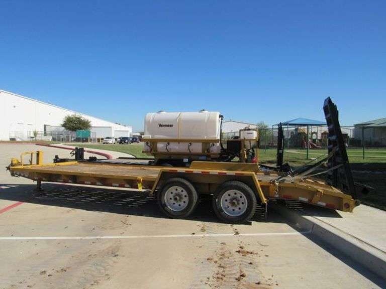2022 FLATBED TRAILER TOW MASTER T-24D VIN 4K2BF2825NL161207