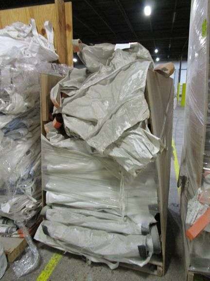 LOT, (4) LARGE PALLETS, ASSORTED NEW SUPERSACKS FOR PRODUCT - Rosen Systems