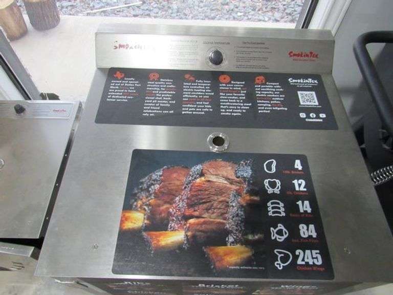 BBQ SMOKER OVEN, SMOKIN TEX, MODEL NO. 1460, 120V Rosen Systems