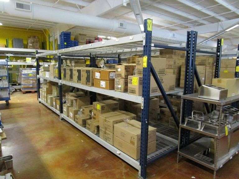 Moey Racks PALLET RACKS, EACH APPROX. 84