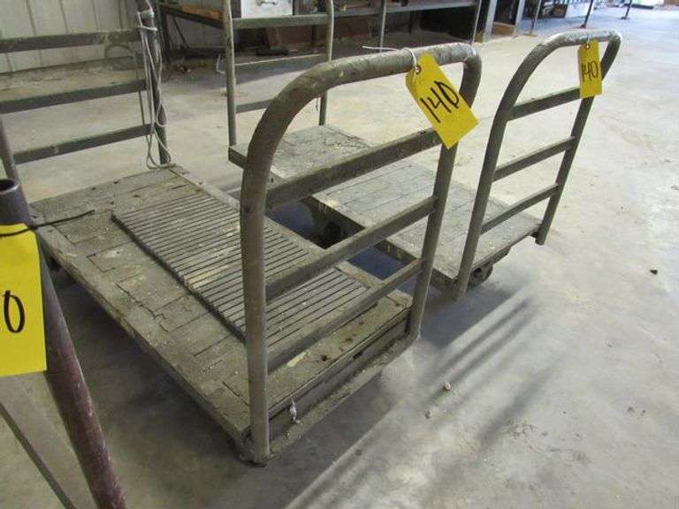 (3) ASSORTED CARTS, AS SHOWN