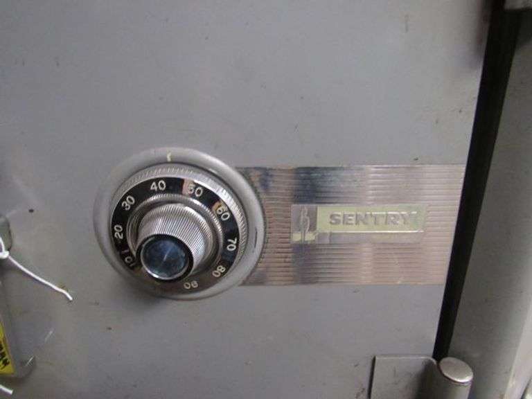 SENTRY SAFE - APPROX. 16" X 18" X 16" **COMBINATION FOR BUYER** *Located in Offices*