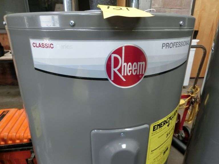RHEEM ELECTRIC WATER HEATER, 40GALLON, 240V, PROE 40 M2 RH95 Rosen Systems