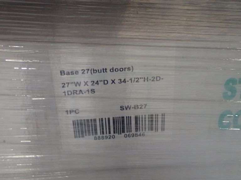 MIXED PRODUCTS AS SHOWN, IN (13) ASSORTED BOXES, INCLUDES #SW-W3030, SW-SB30, SW-B27, ON (3) PALLETS AS SHOWN, SOLD AS LOT
