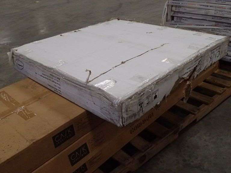 MIXED PRODUCTS AS SHOWN IN (4) BOXES, (1) PIECE PER BOX, ITEM #W4224SHBW, U249024SHLFG5, SOLD AS LOT
