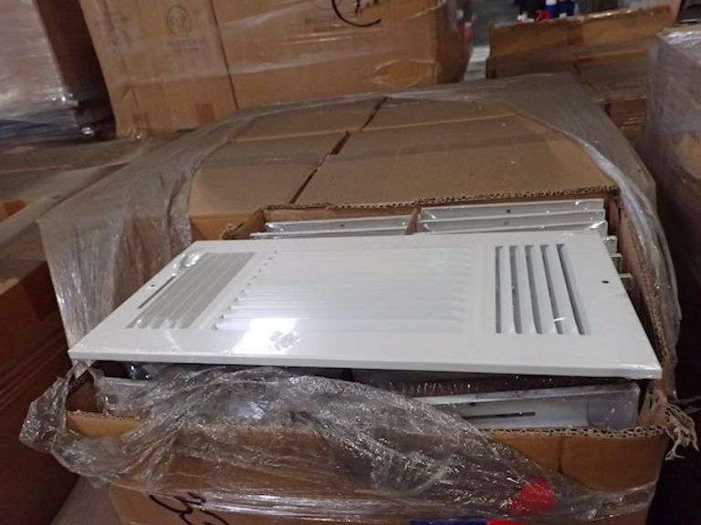 HVAC REGISTER/VENTS, SKU #GRD11406301, (17) BOXES ,  (sold 17x the money)