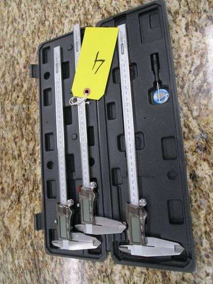 LOT (3) GENERAL ULTRA TECH DIGITAL CALIPERS